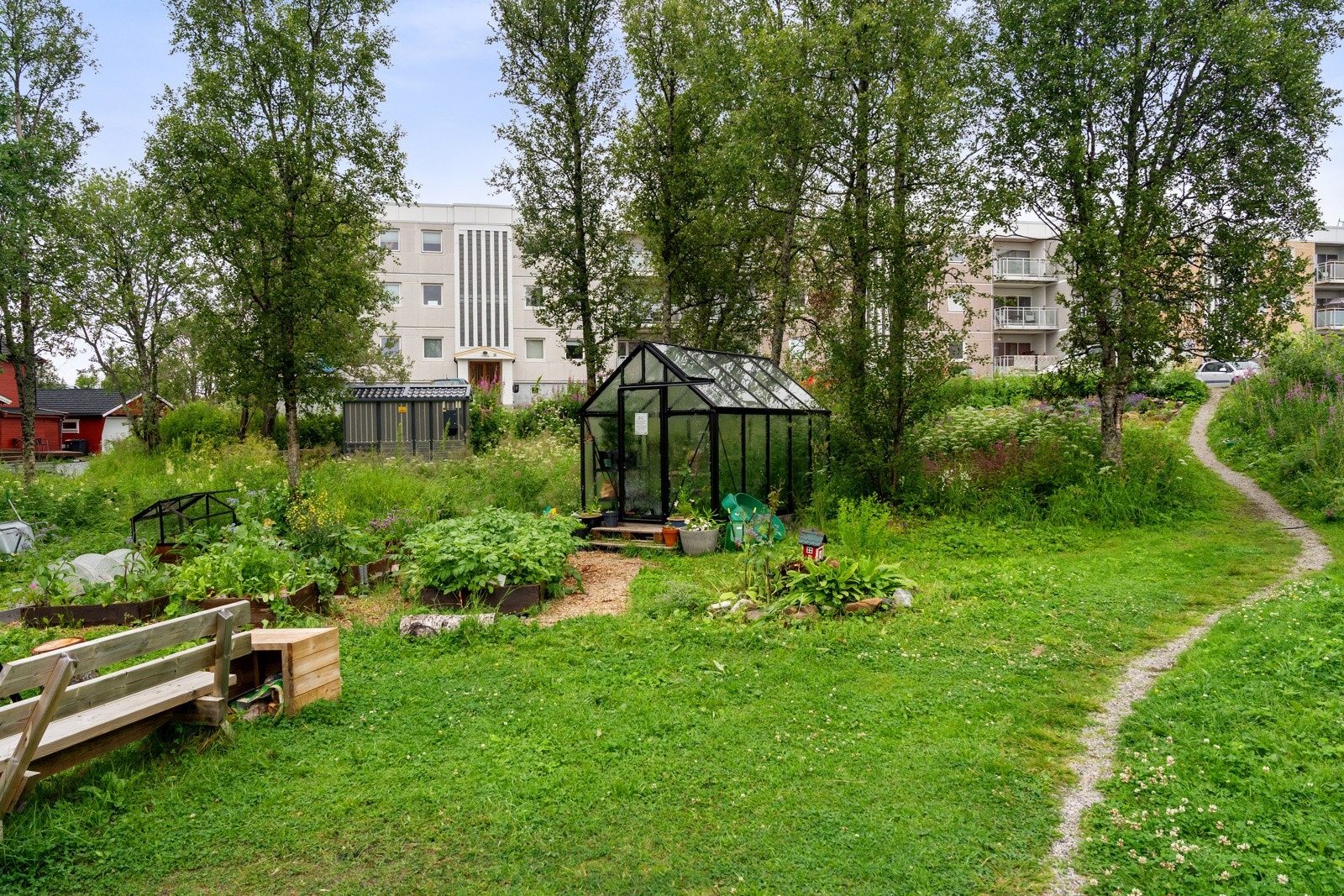 Uteareal i nærområdet Galleribilde