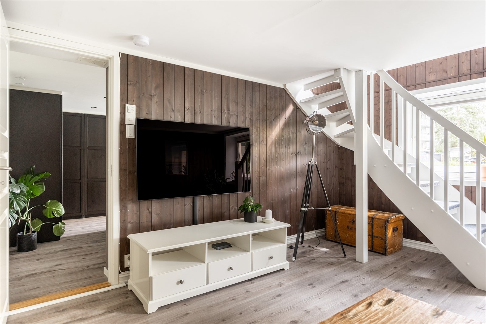 I 2019 ble det montert plisségardiner, samt lystette plisségardiner på soverom Galleribilde