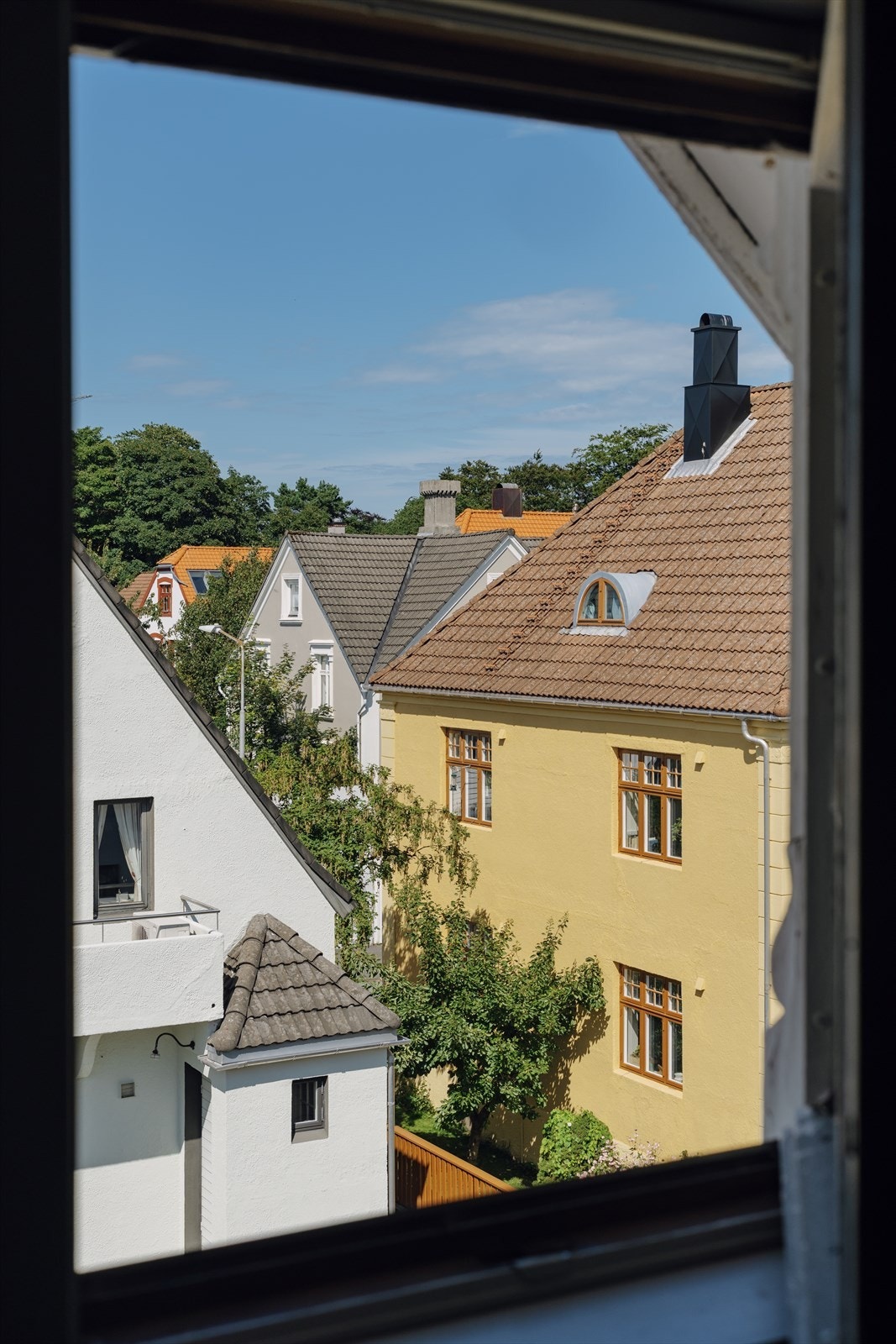 Utsikt fra loftsetasjen. Galleribilde