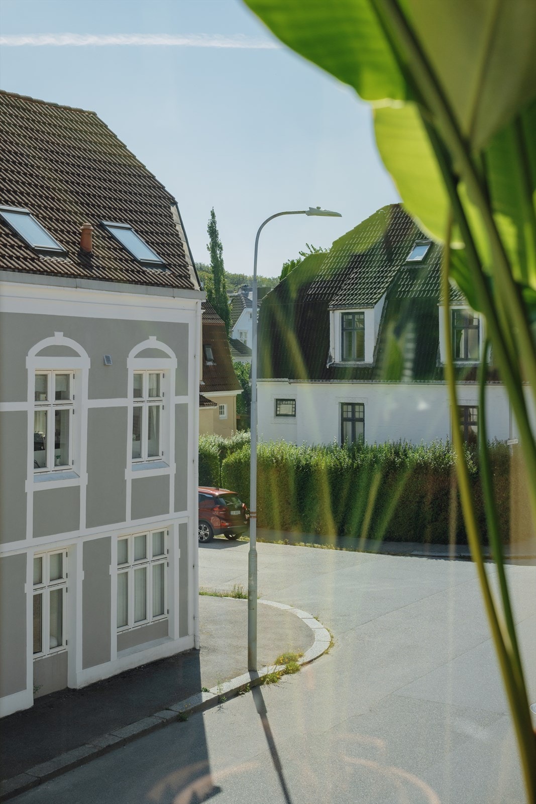 Fra stuevinduet. Galleribilde