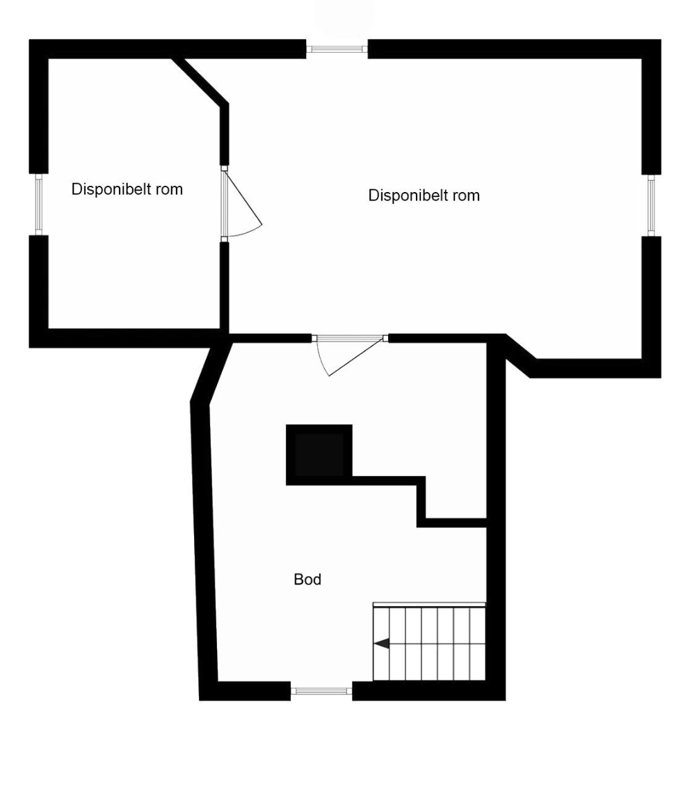 Planskisse loft Galleribilde