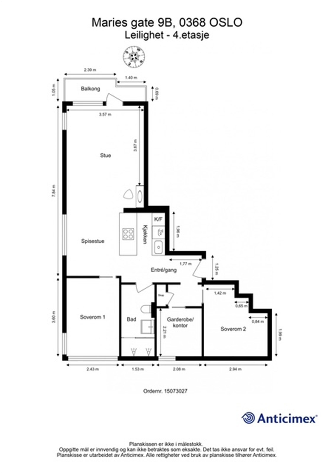 Plantegning. Galleribilde