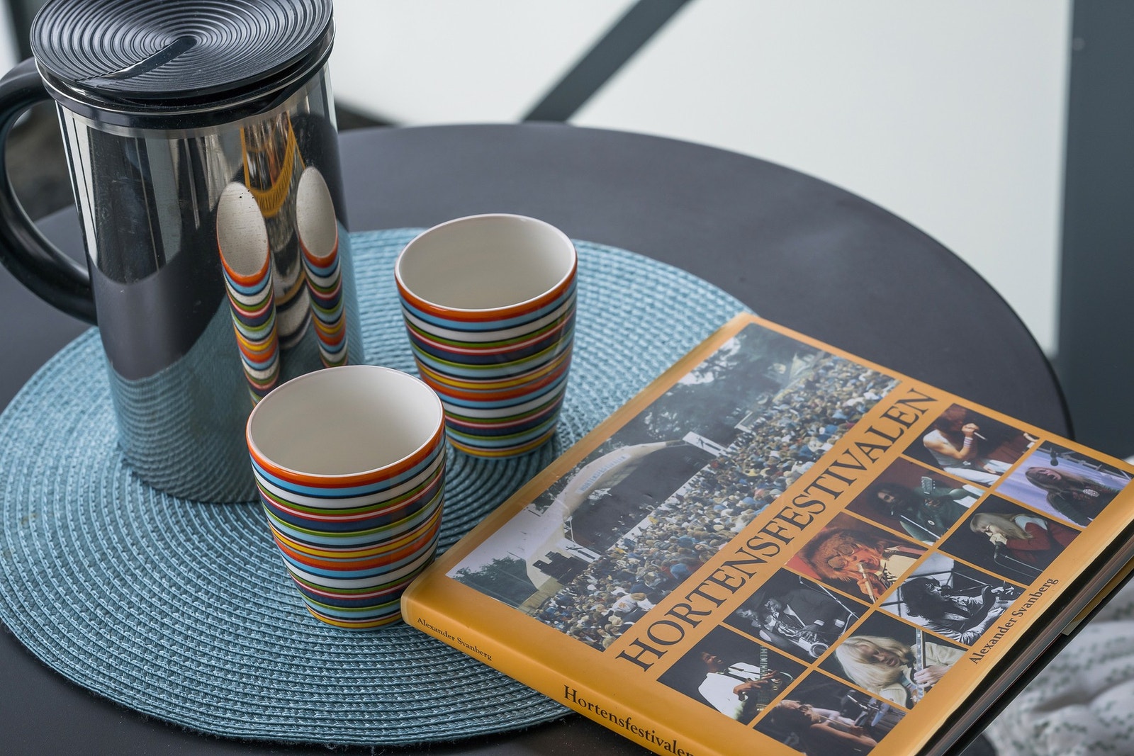 Kaffe og mimring på balkongen Galleribilde