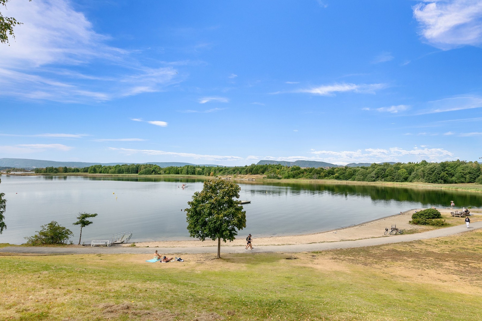 Sandstranden i Koksa Galleribilde