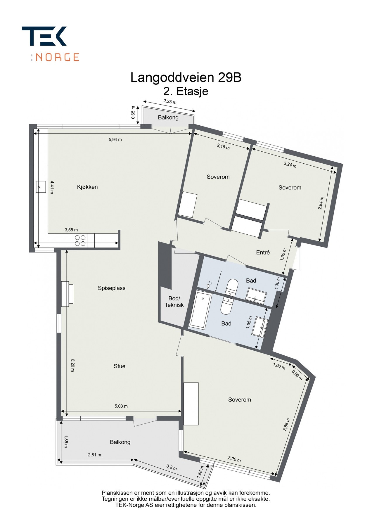 Planskisse. Galleribilde