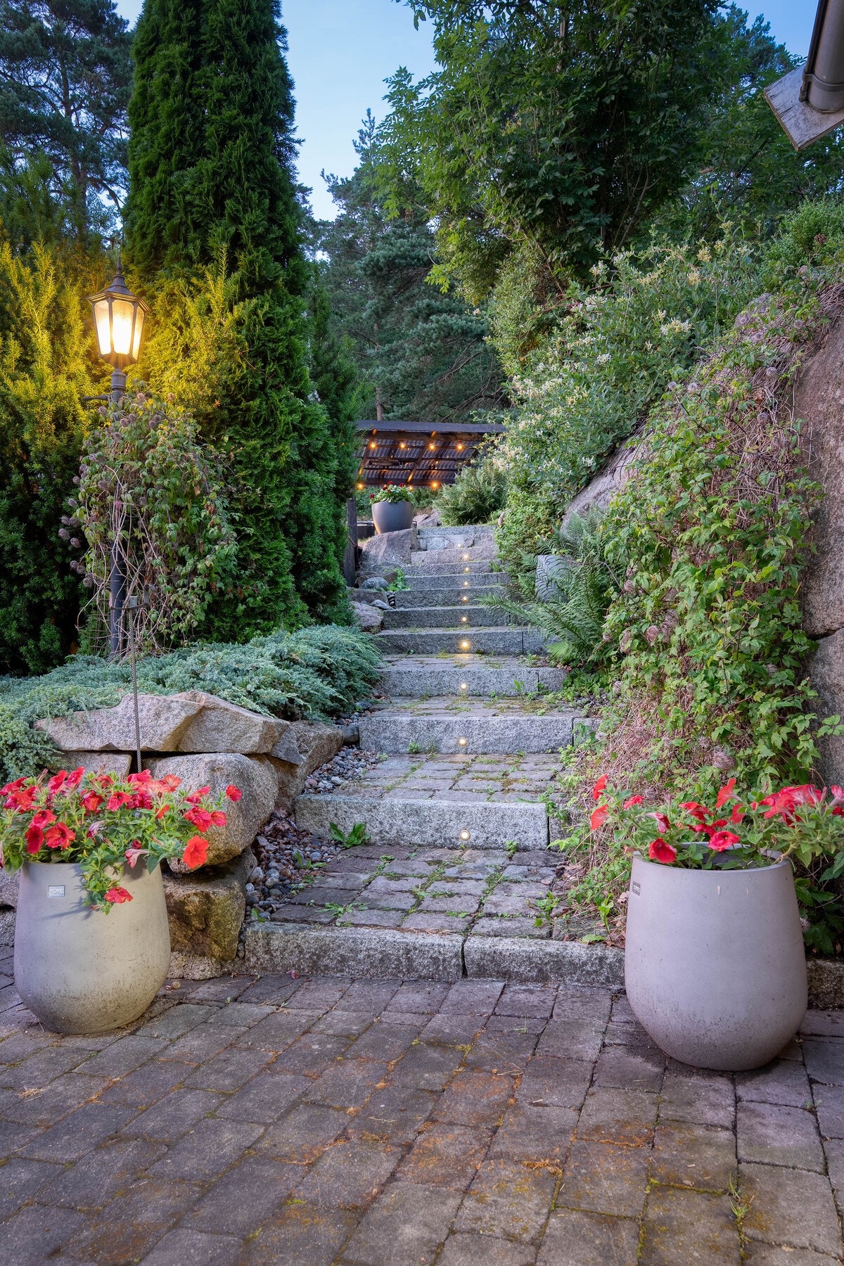 Trappen opp til de øvre nivåene. Galleribilde