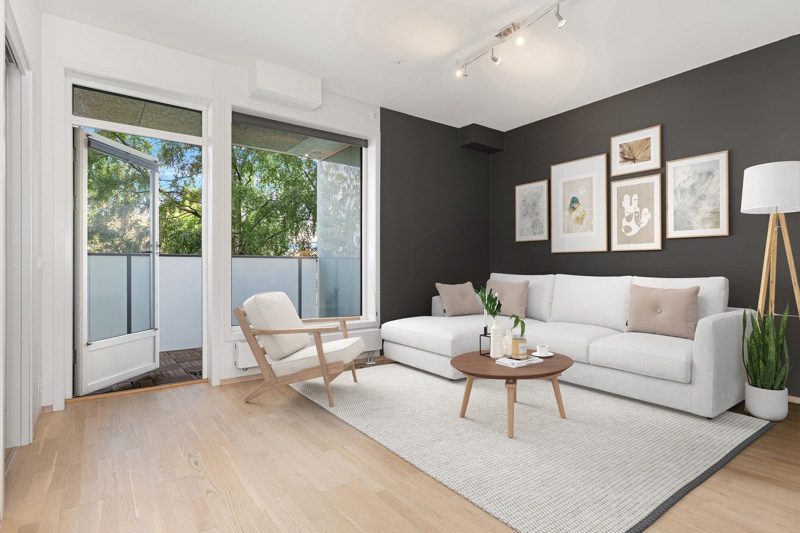 Illustrasjonsbilde stue Galleribilde