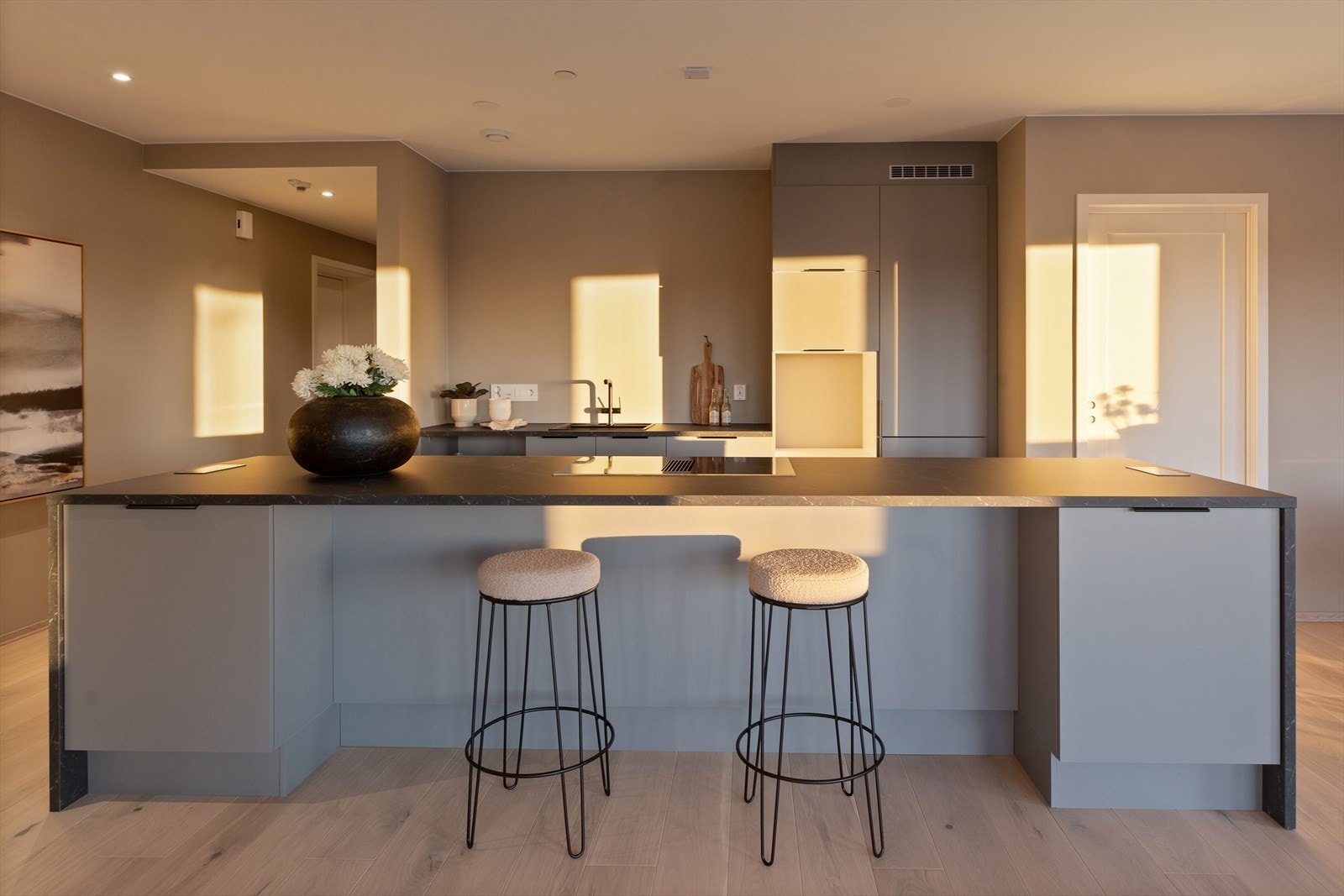 Perfekt plass for å innta dagens første måltid Galleribilde