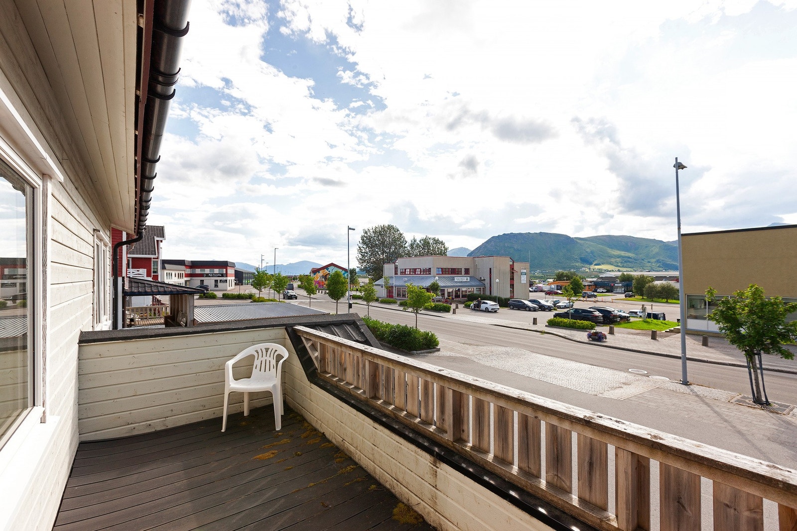 Utsikt fra veranda Galleribilde