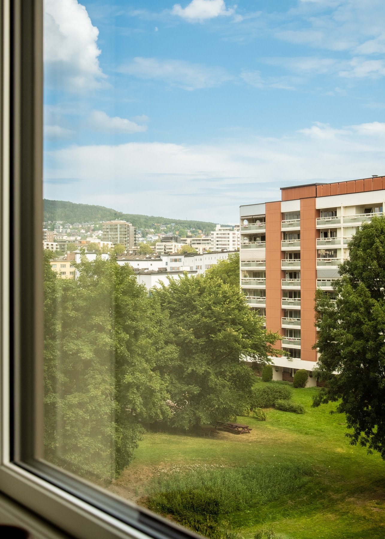 Boligens vinduer ble skiftet i 2017 og 2024. Galleribilde