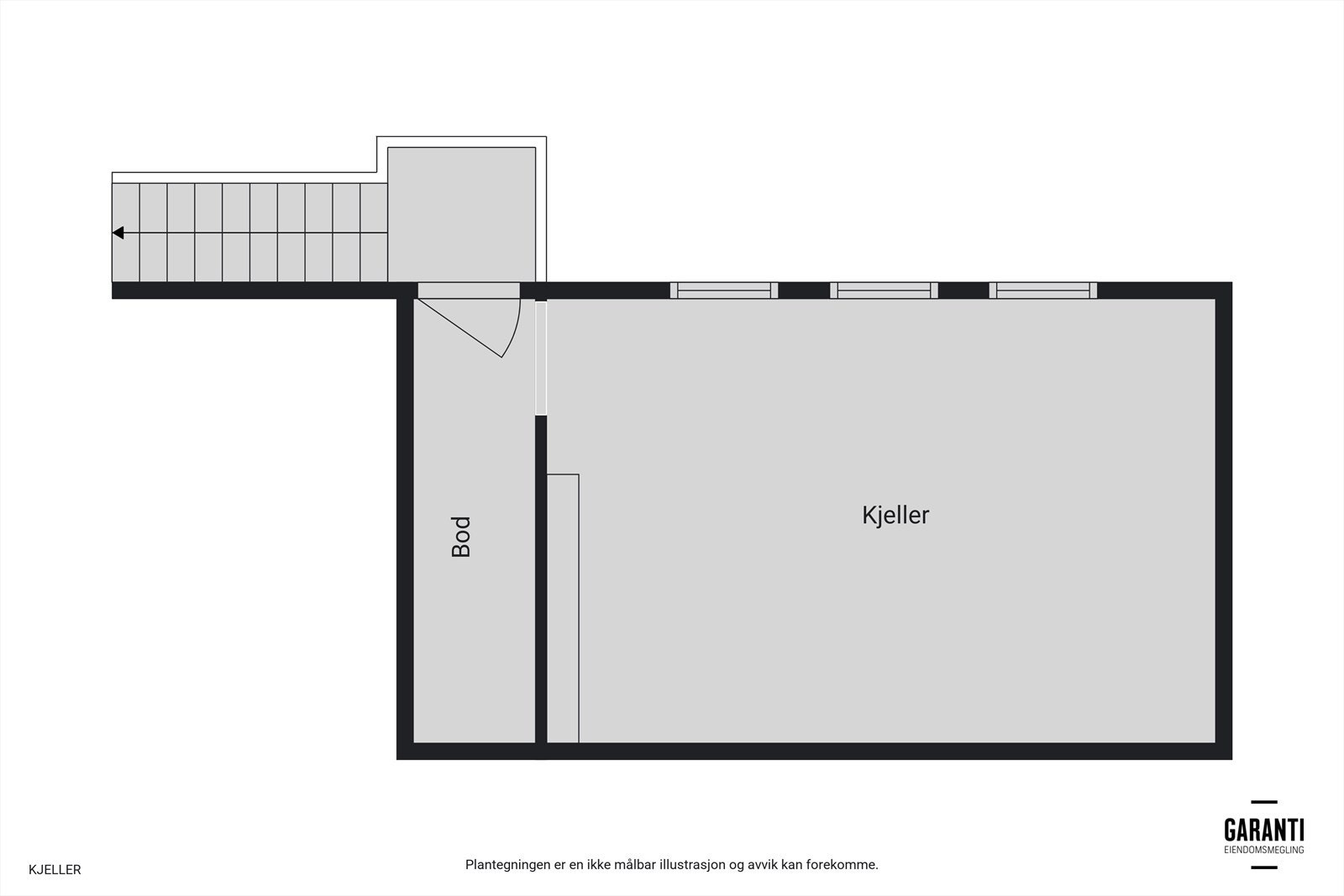 - Planteikning underetasjen - Galleribilde