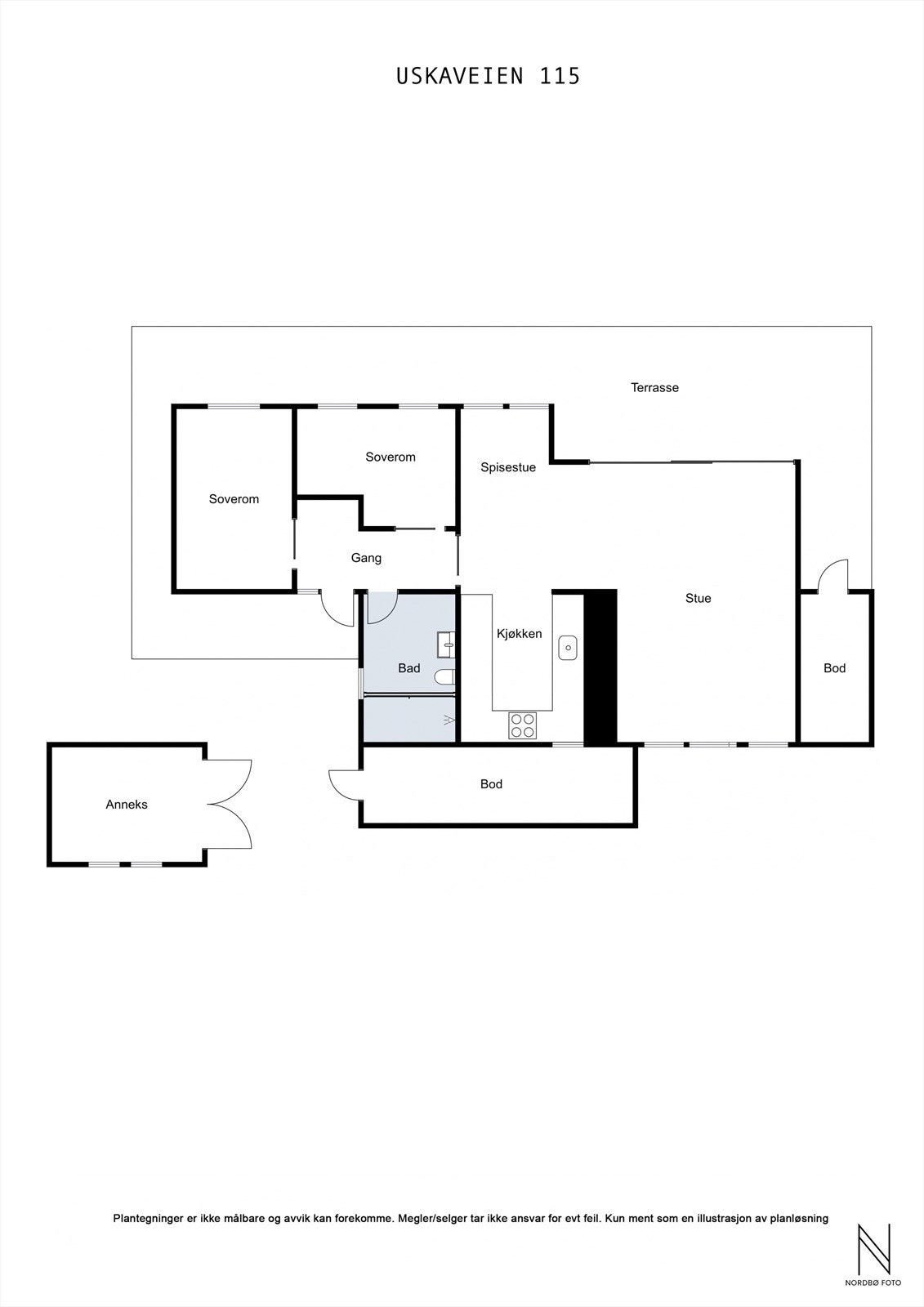 Hytten har en god planløsning med følgende rominndelinger og flotte detaljer som skaper ekstra god atmosfære: Galleribilde