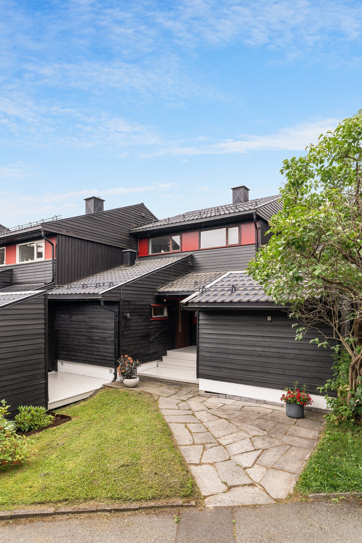 Pent og innbydende inngangsparti. Galleribilde