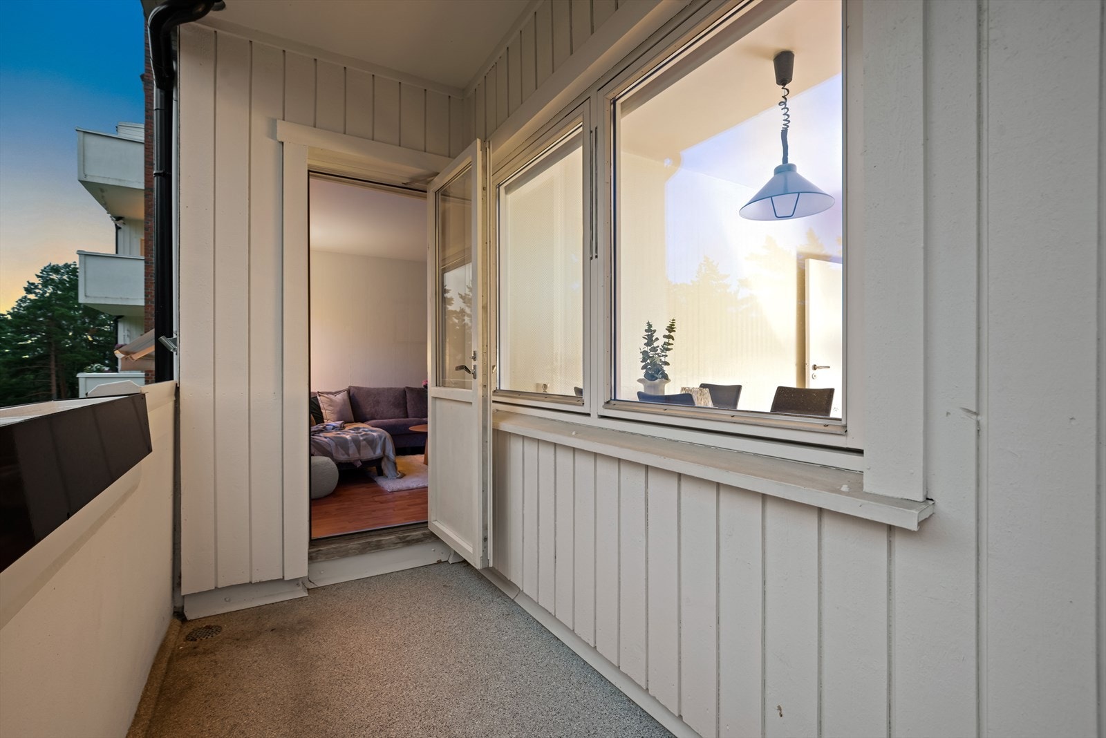 Balkong er mer enn dag og soltimer. Galleribilde