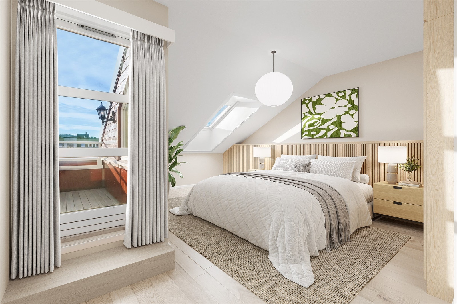 Her har vi laget et forslag til hvordan rommet kan bli med noen forbedringer Galleribilde