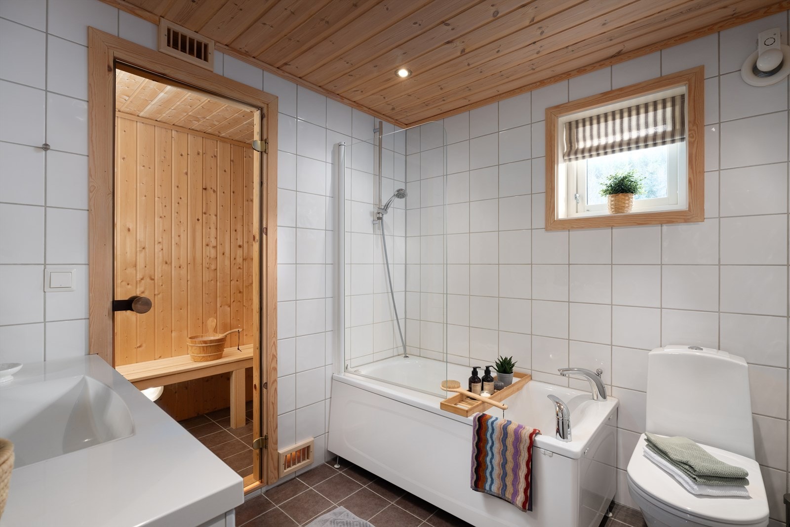 Bad med badstue. Galleribilde