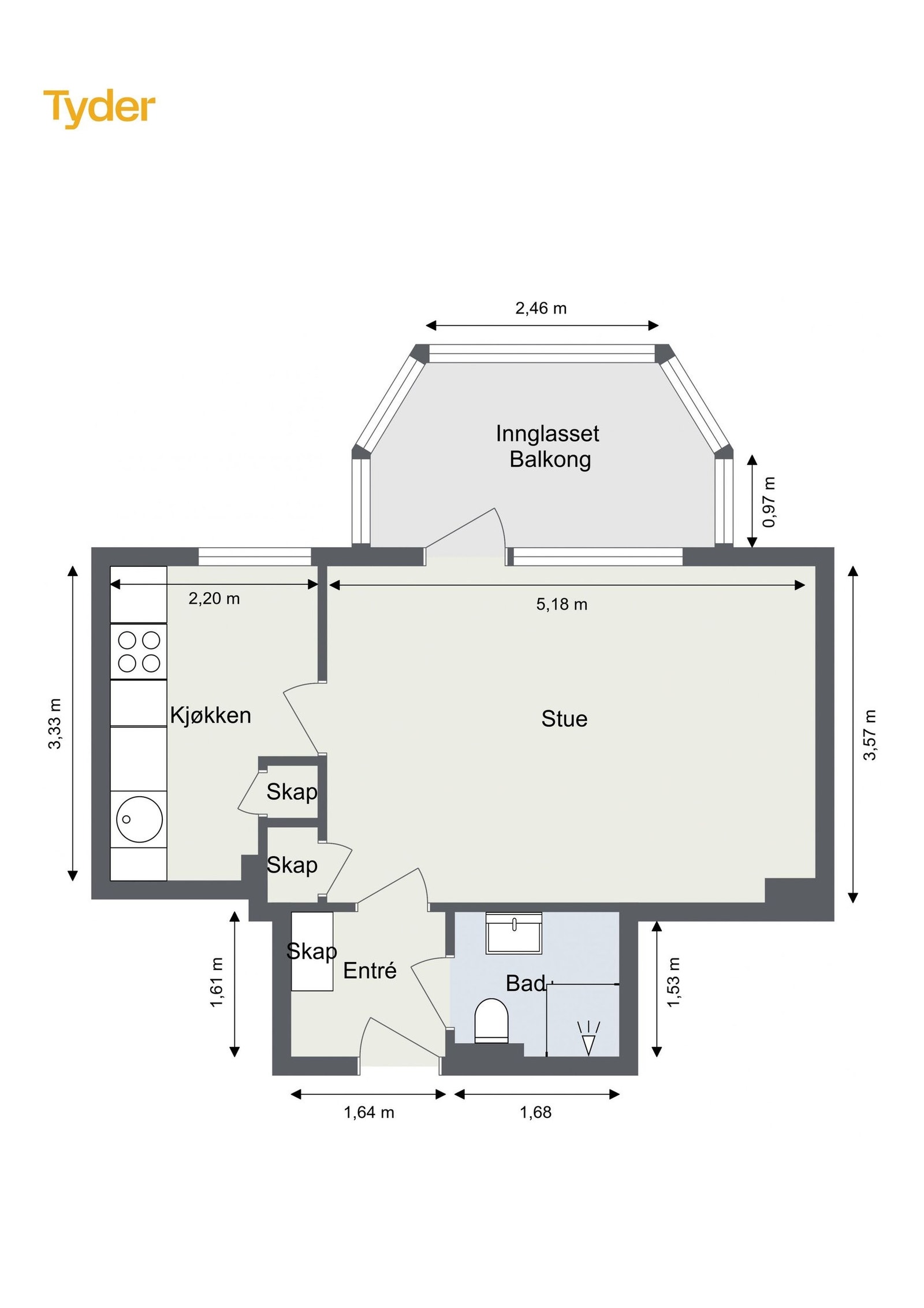 Plantegning. Galleribilde