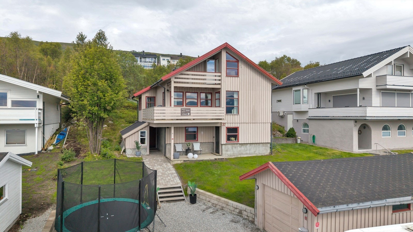 Svært familievennlig enebolig i barnevennlige omgivelser på Slettaelva Galleribilde