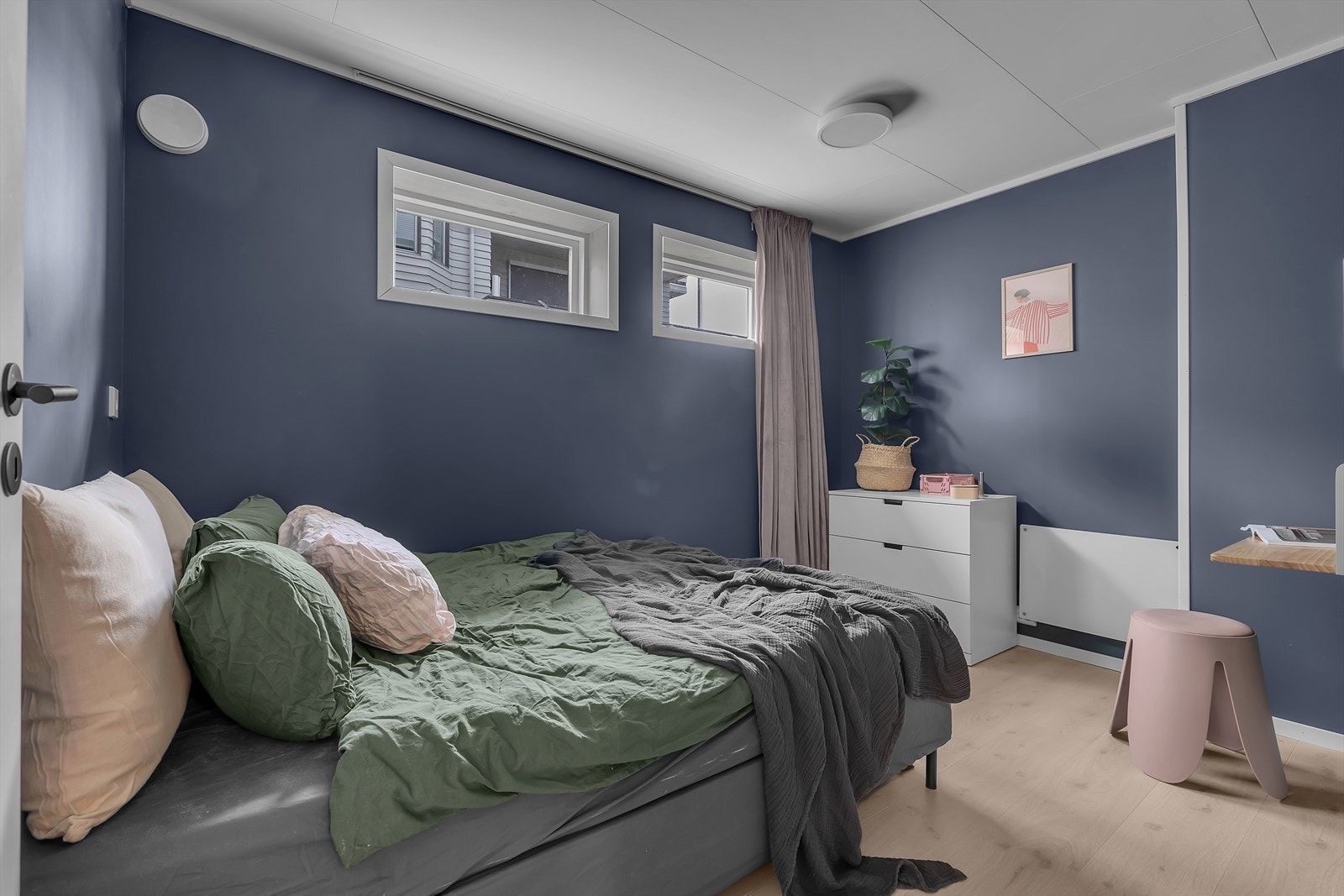 Rom som brukes som soverom i hovedenheten Galleribilde