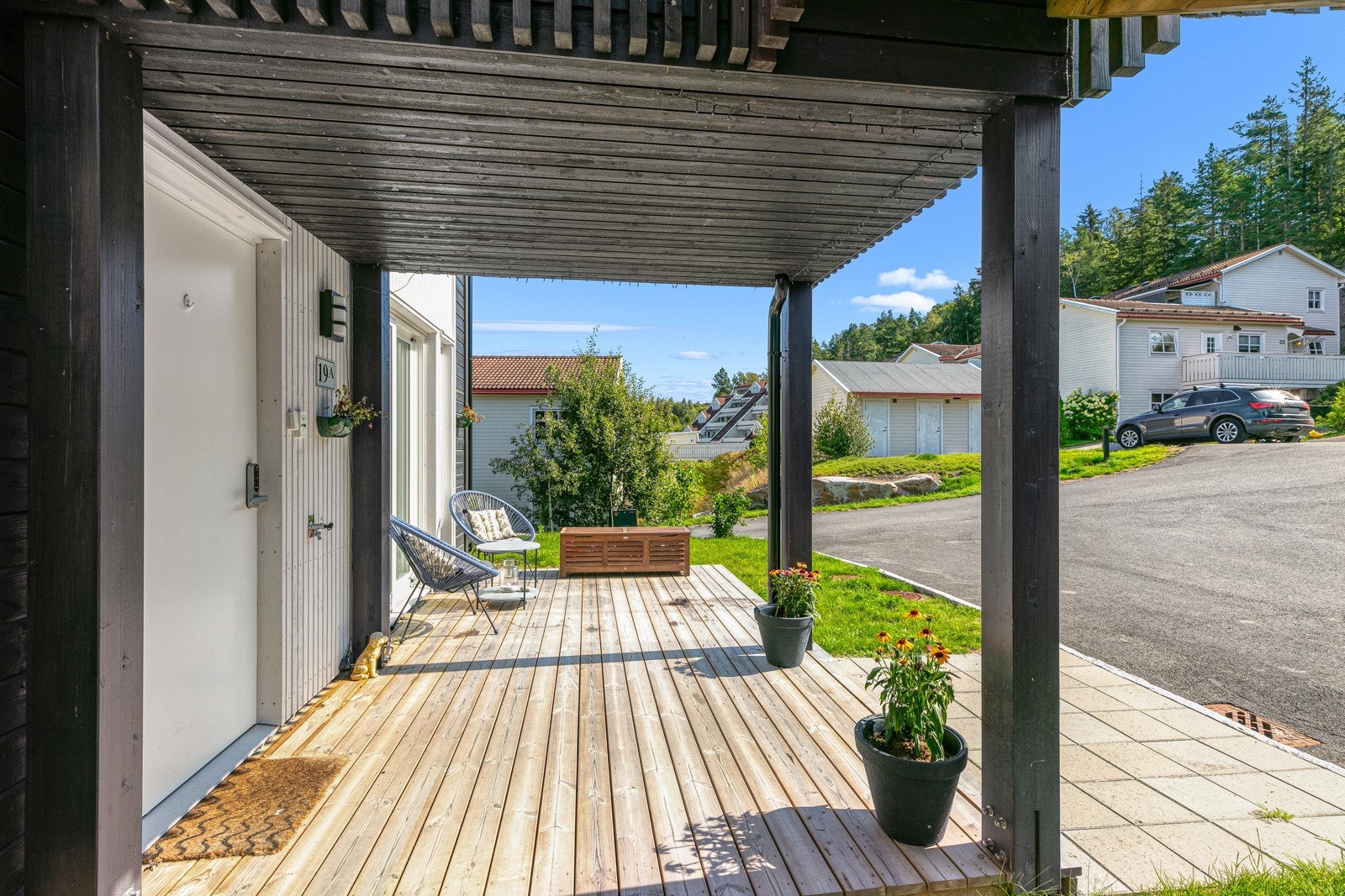 Overbygget inngangsparti. Galleribilde