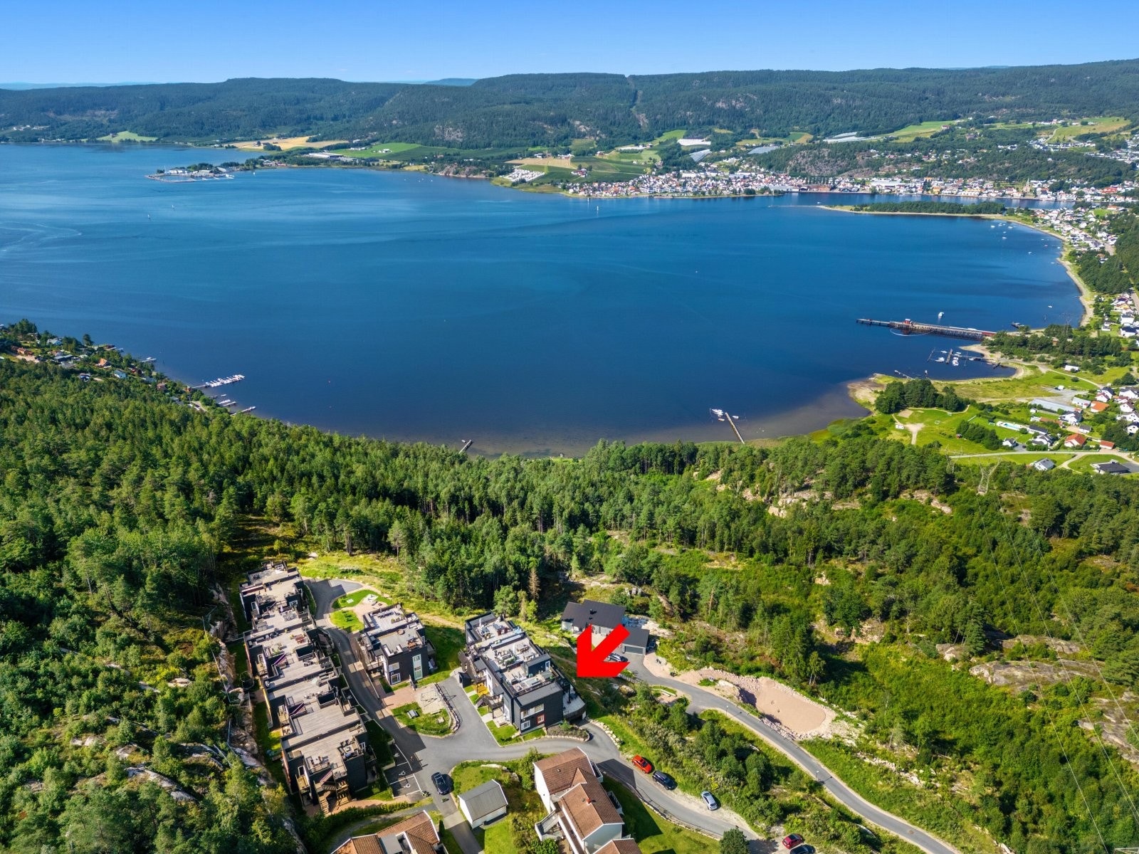 Oversiktsbilde Drone. Galleribilde