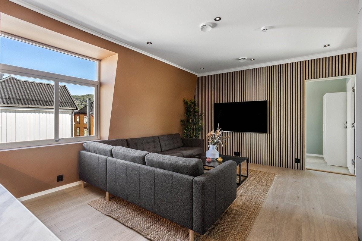 Hyggelig tv krok Galleribilde