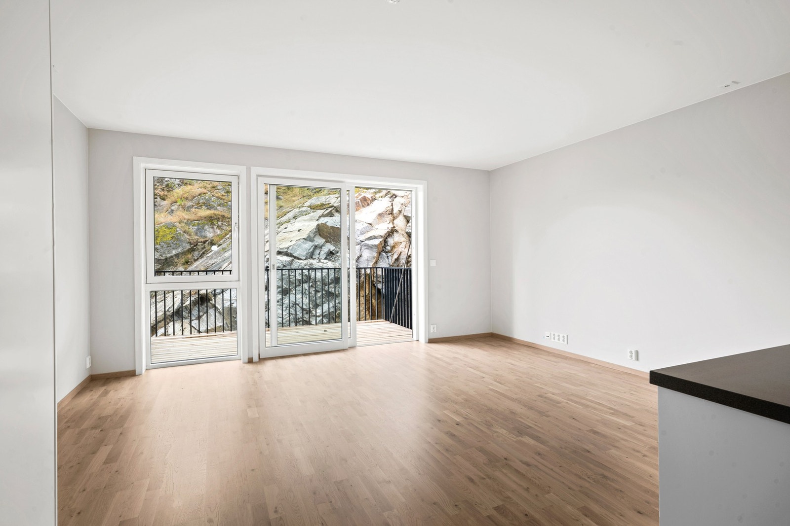 Vannbåren gulvvarme gir en god følelse i rommet. Galleribilde