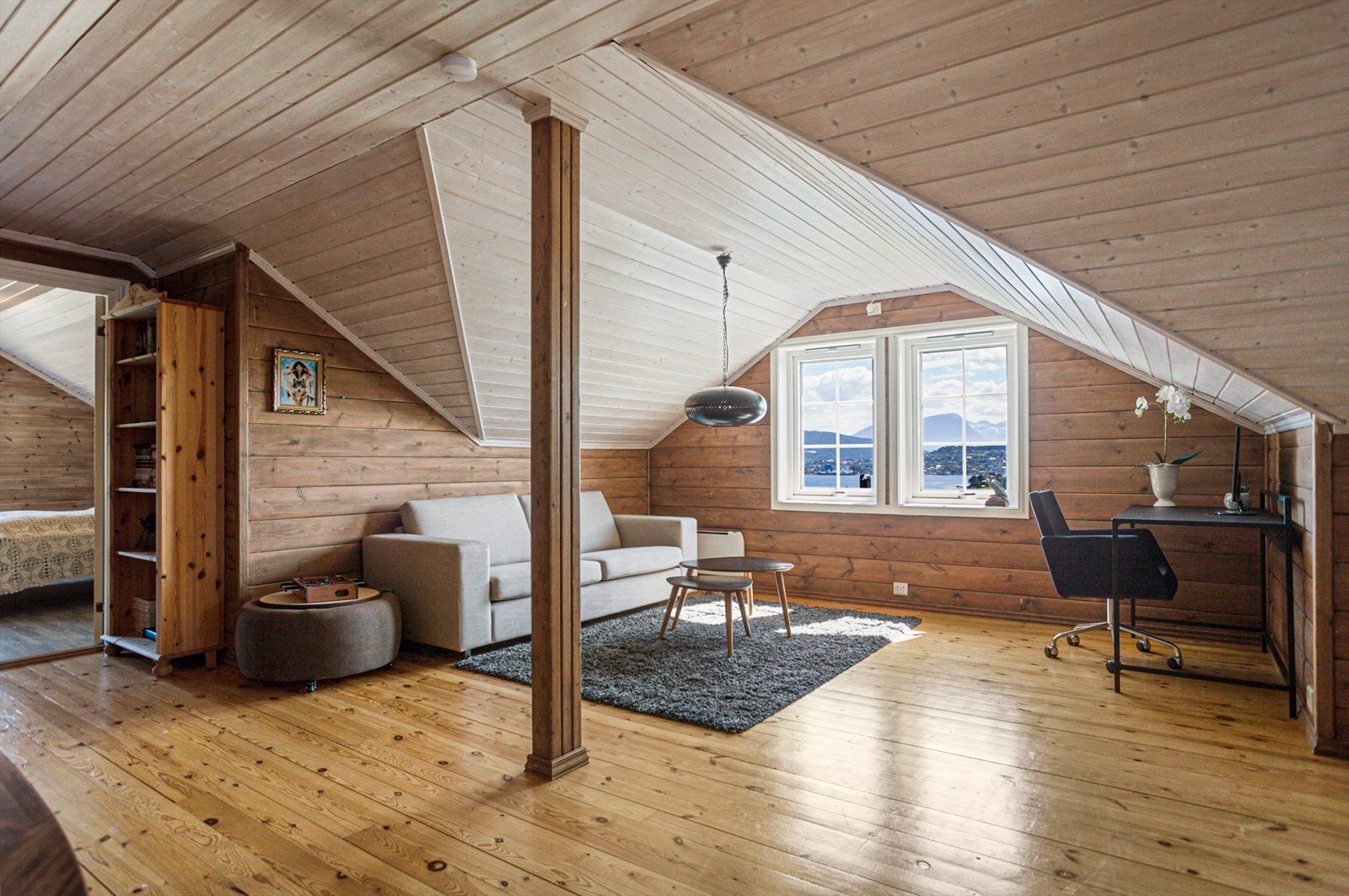 Loftstue Galleribilde