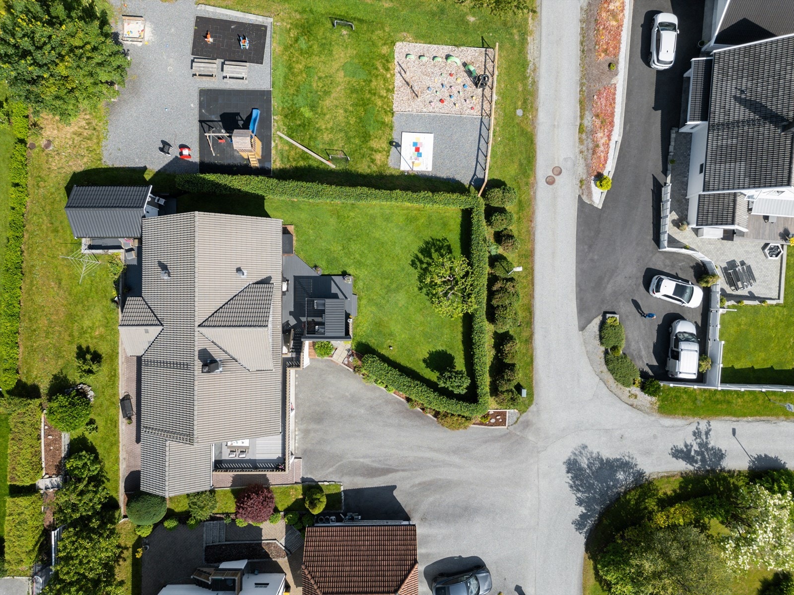 Dronefoto Galleribilde