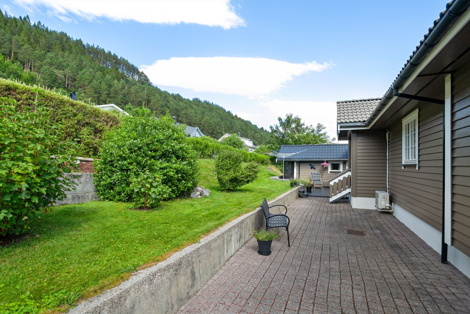 Pent opparbeidet tomt Galleribilde