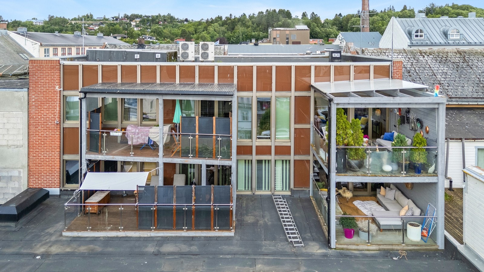 Det er totalt 4 leiligheter i bygget. Galleribilde