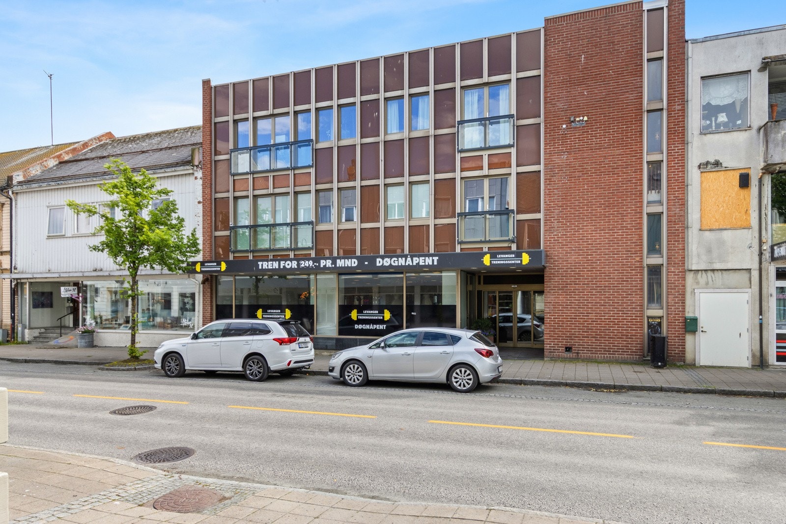 Fasade fra Kirkegata. Galleribilde