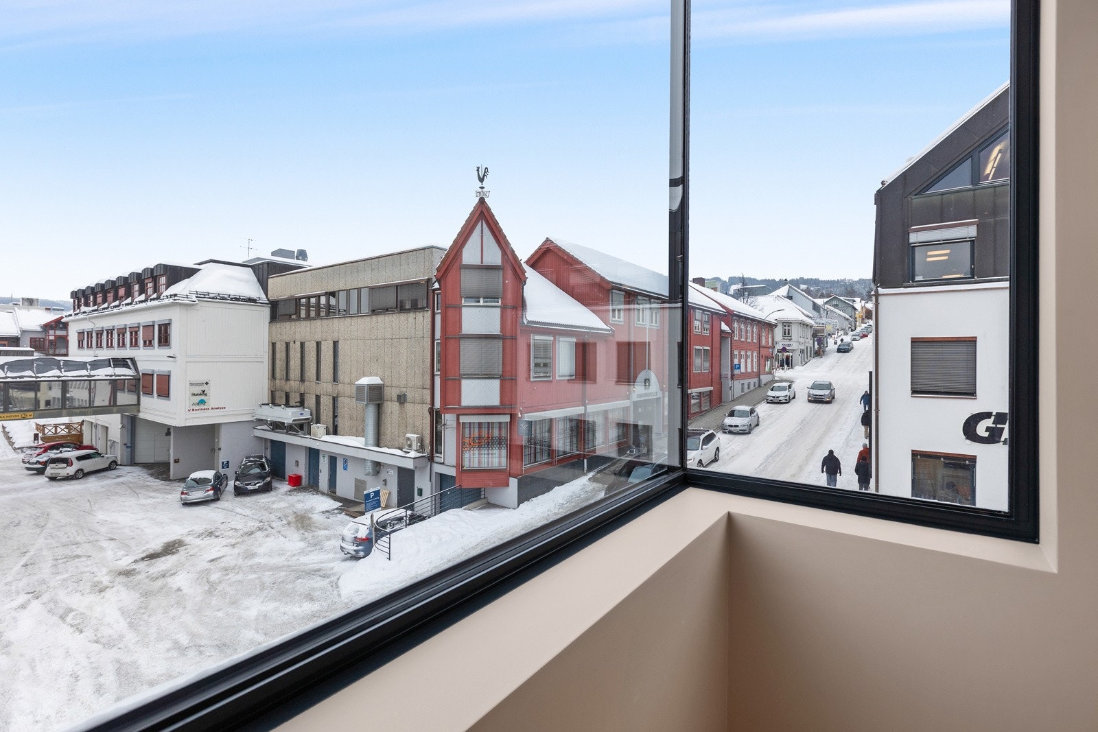 Hjørnevindu sørger for godt med dagslys Galleribilde