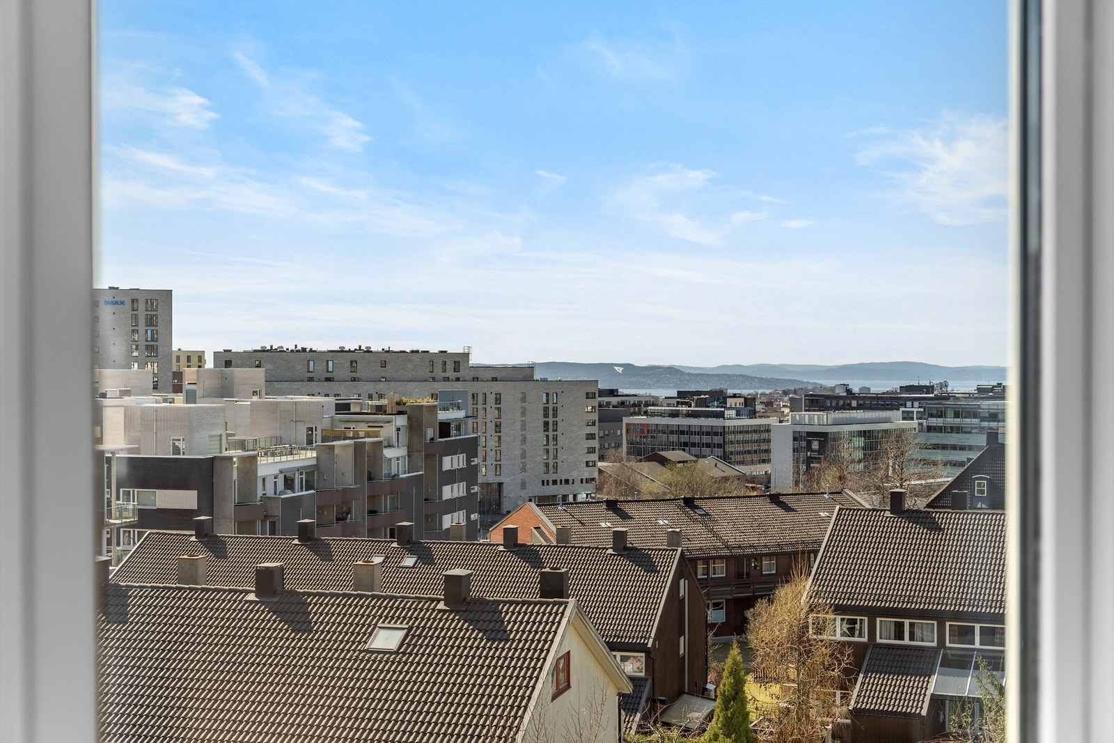 Utsyn fra soverommet. Galleribilde