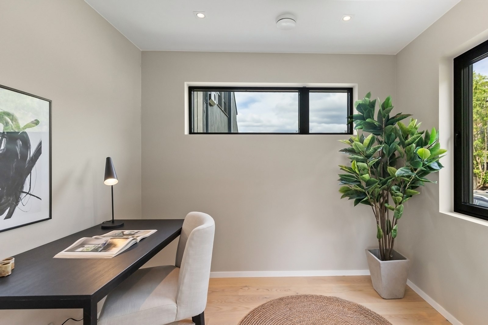 Soverom med inngang fra kjøkken. Galleribilde