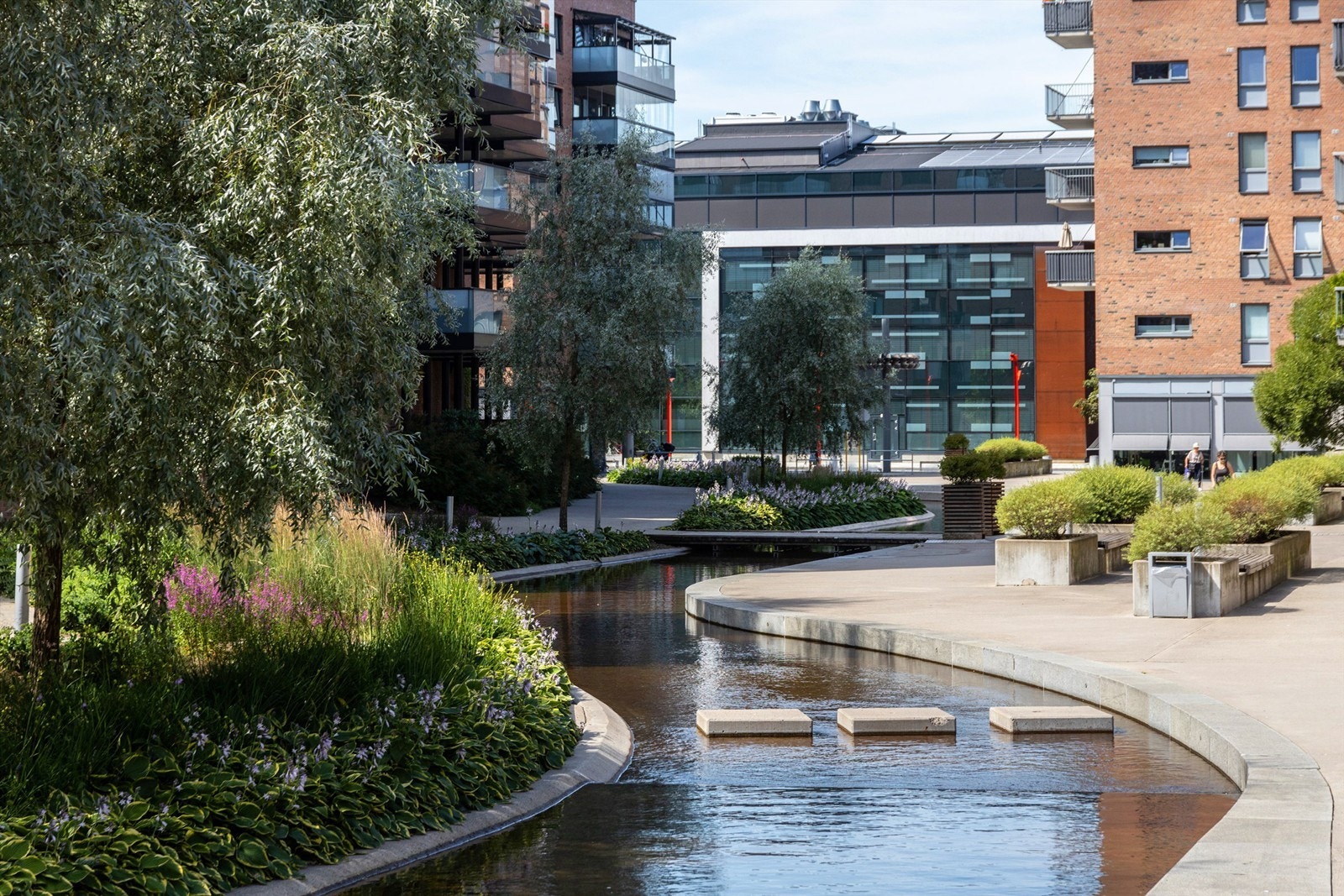 Her får du nå en god blanding av den urbane livsstilen og nabolagsfølelsen. Galleribilde