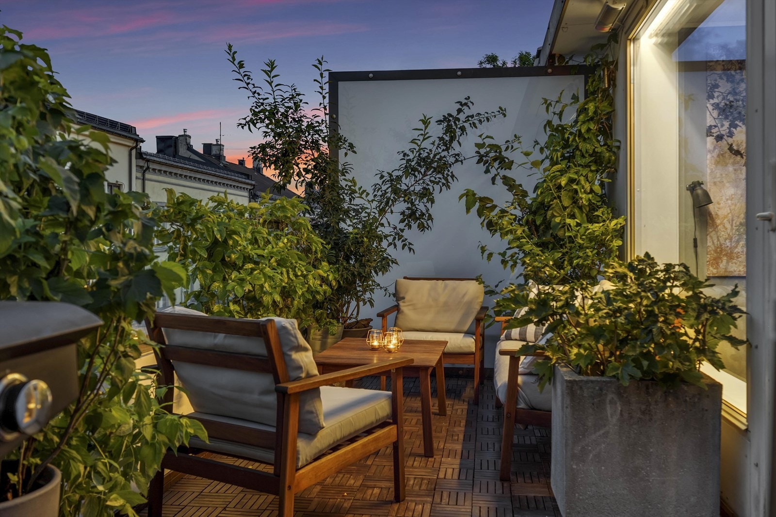 Det er tillatt med elektrisk- og gassgrill på balkongen Galleribilde