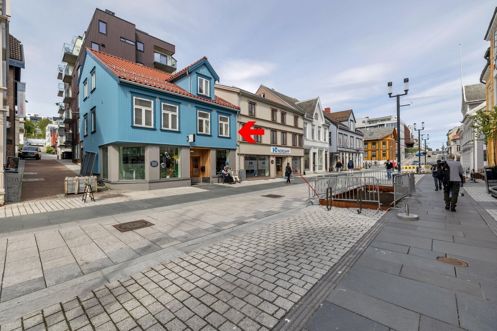 Attarktiv beliggenhet i Tromsø sentrum. Galleribilde