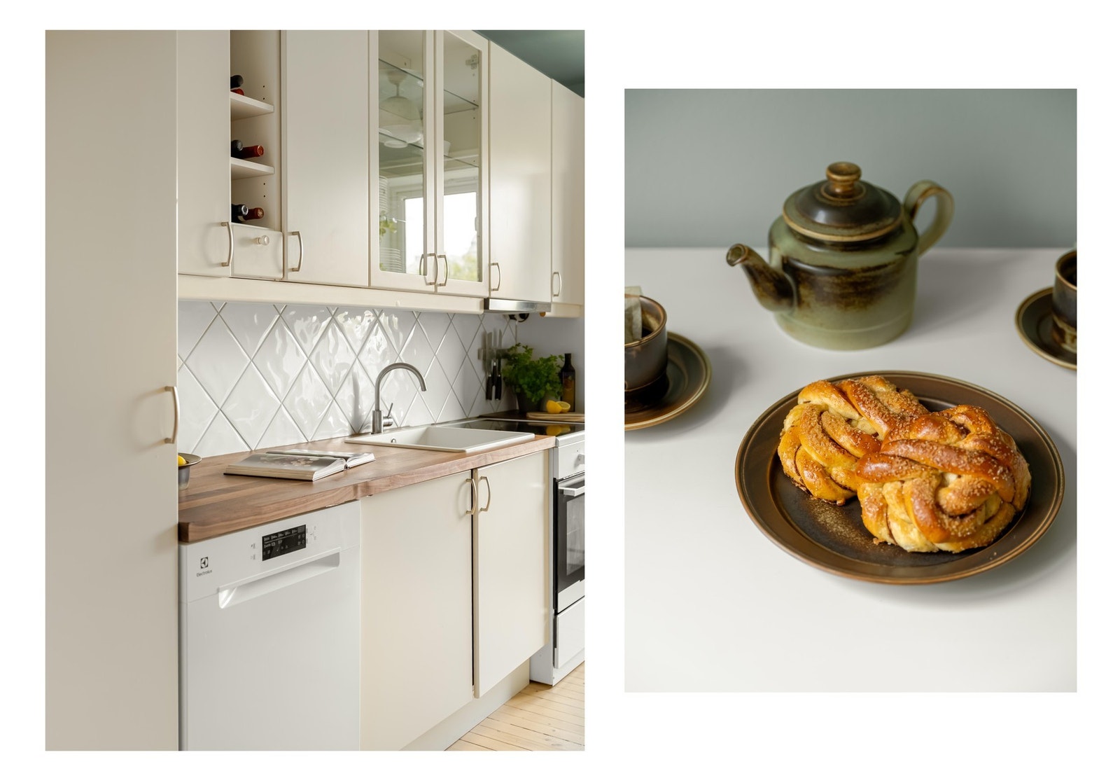 Her ble det gjort betydelige oppgraderinger i 2025 i form av nye benkeplater, vannkran og oppvaskmaskin. Galleribilde