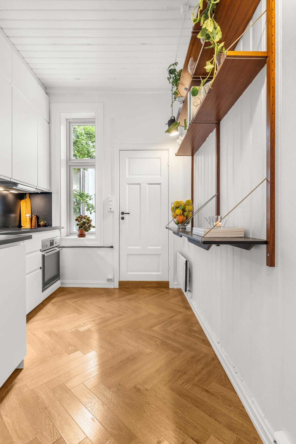 Også her får man det flotte fiskebensgulvet. Galleribilde