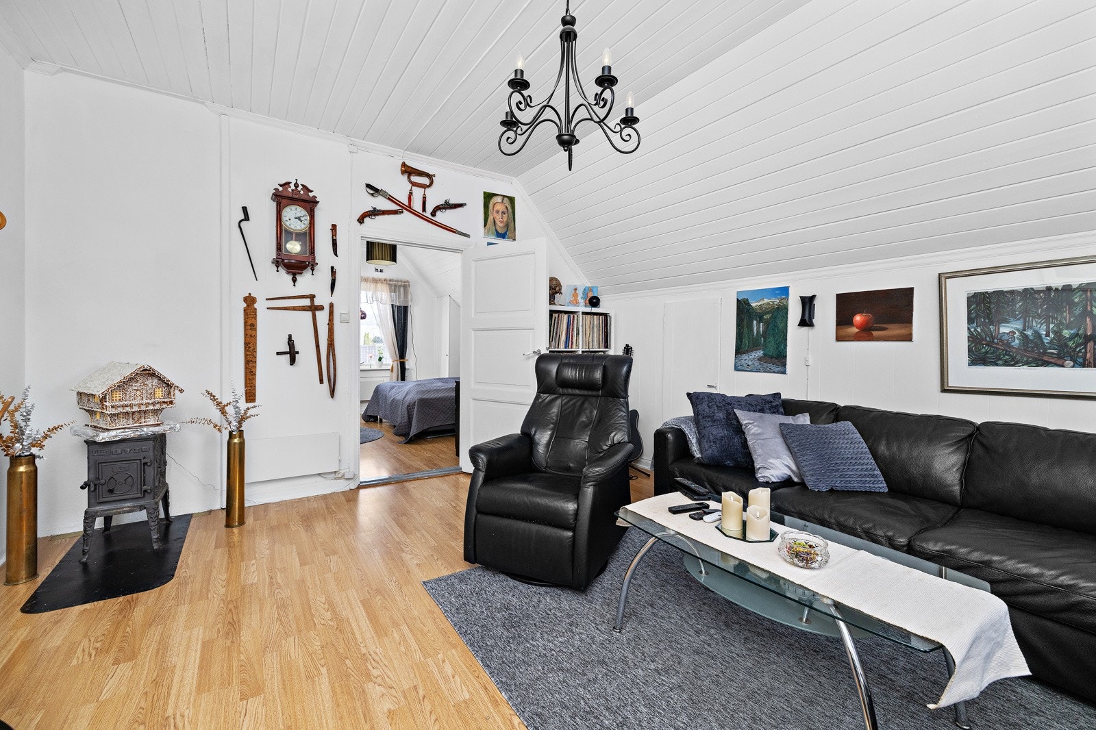 Loftstue Galleribilde