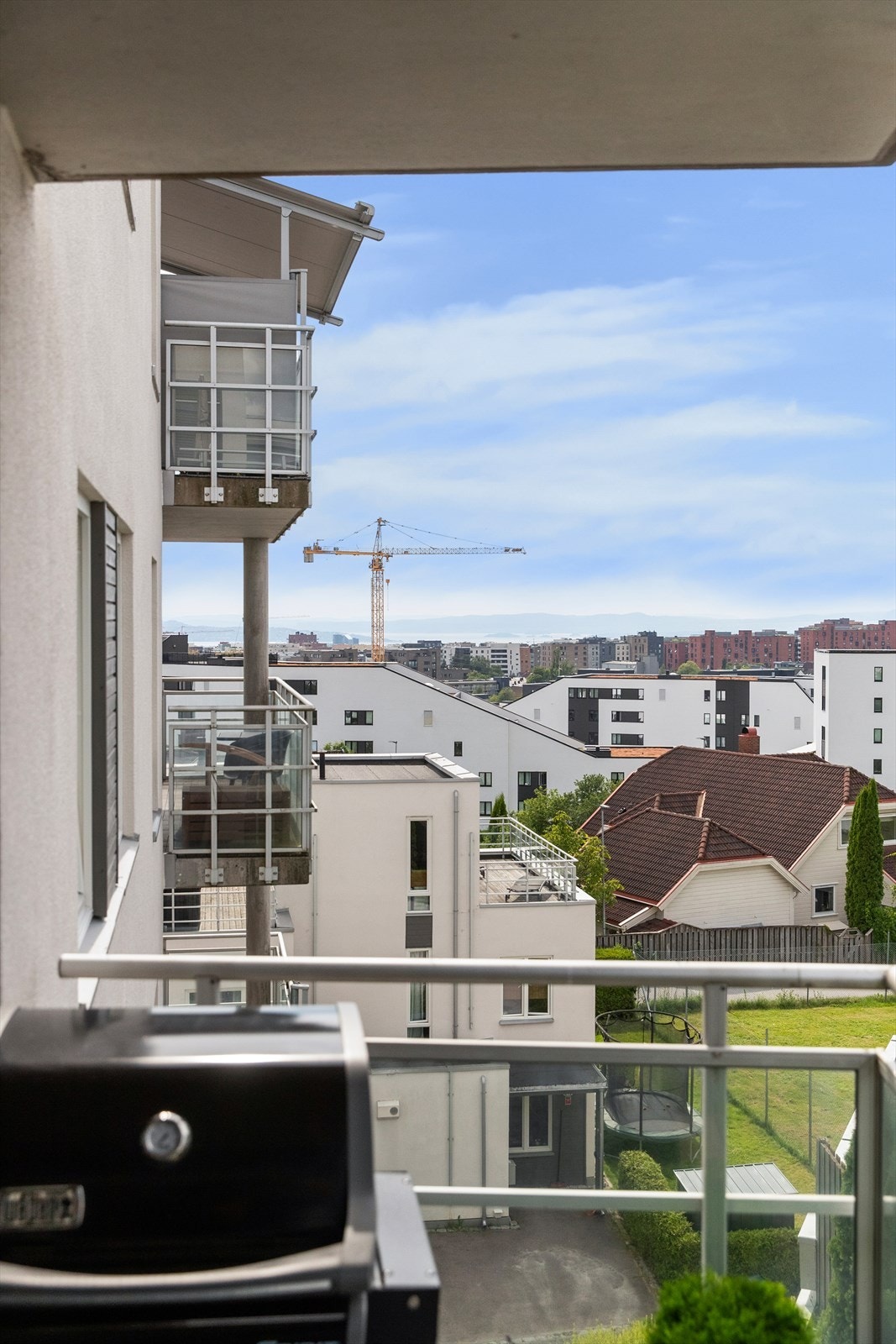 Du har flott utsikt fra balkongen Galleribilde