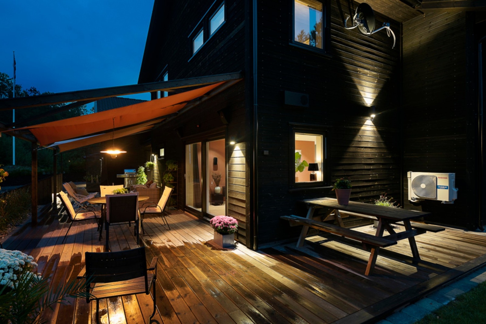 Her har du flere flotte uteplasser Galleribilde