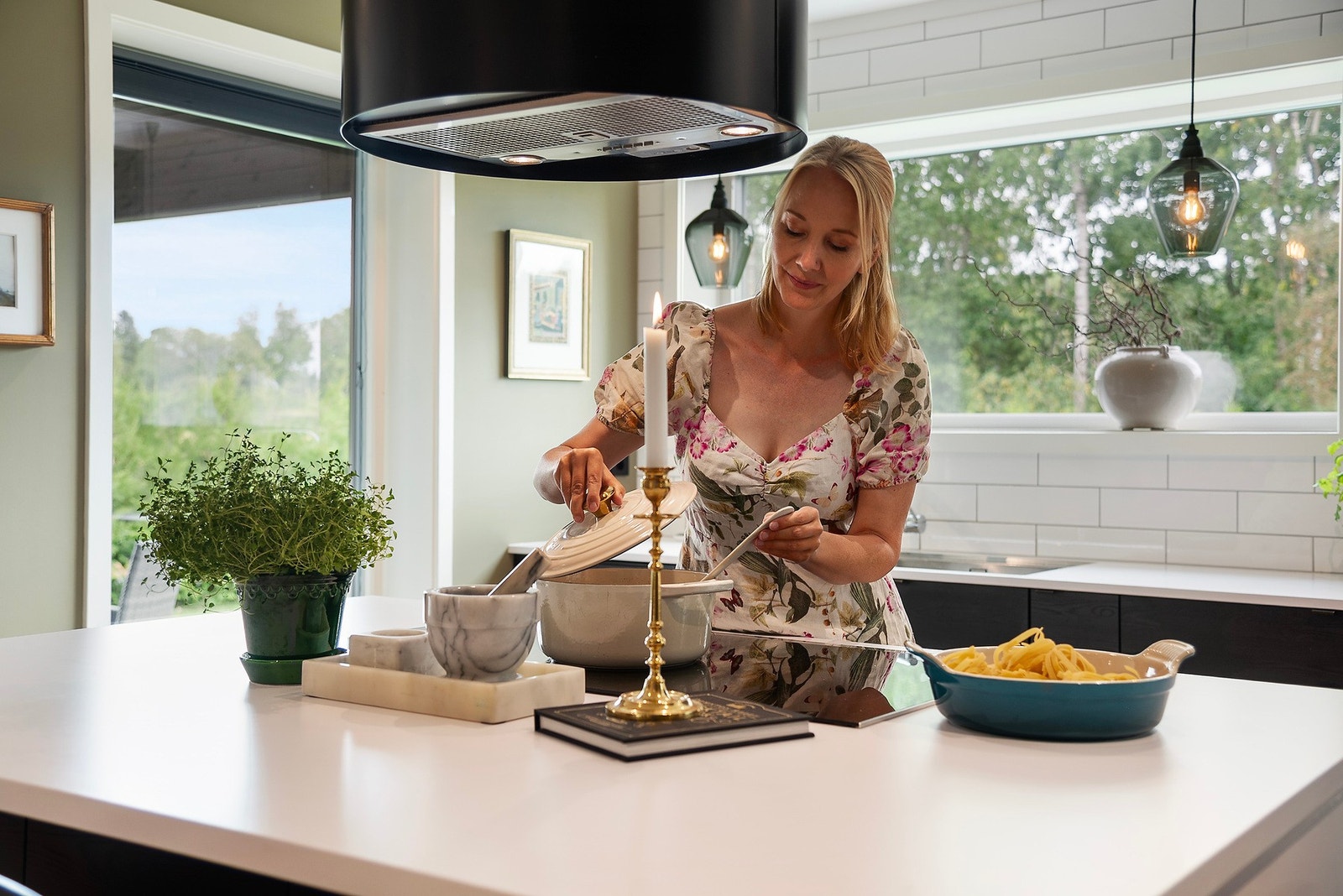 Her lager du enkelt både raske hverdagsretter og større måltider. Galleribilde