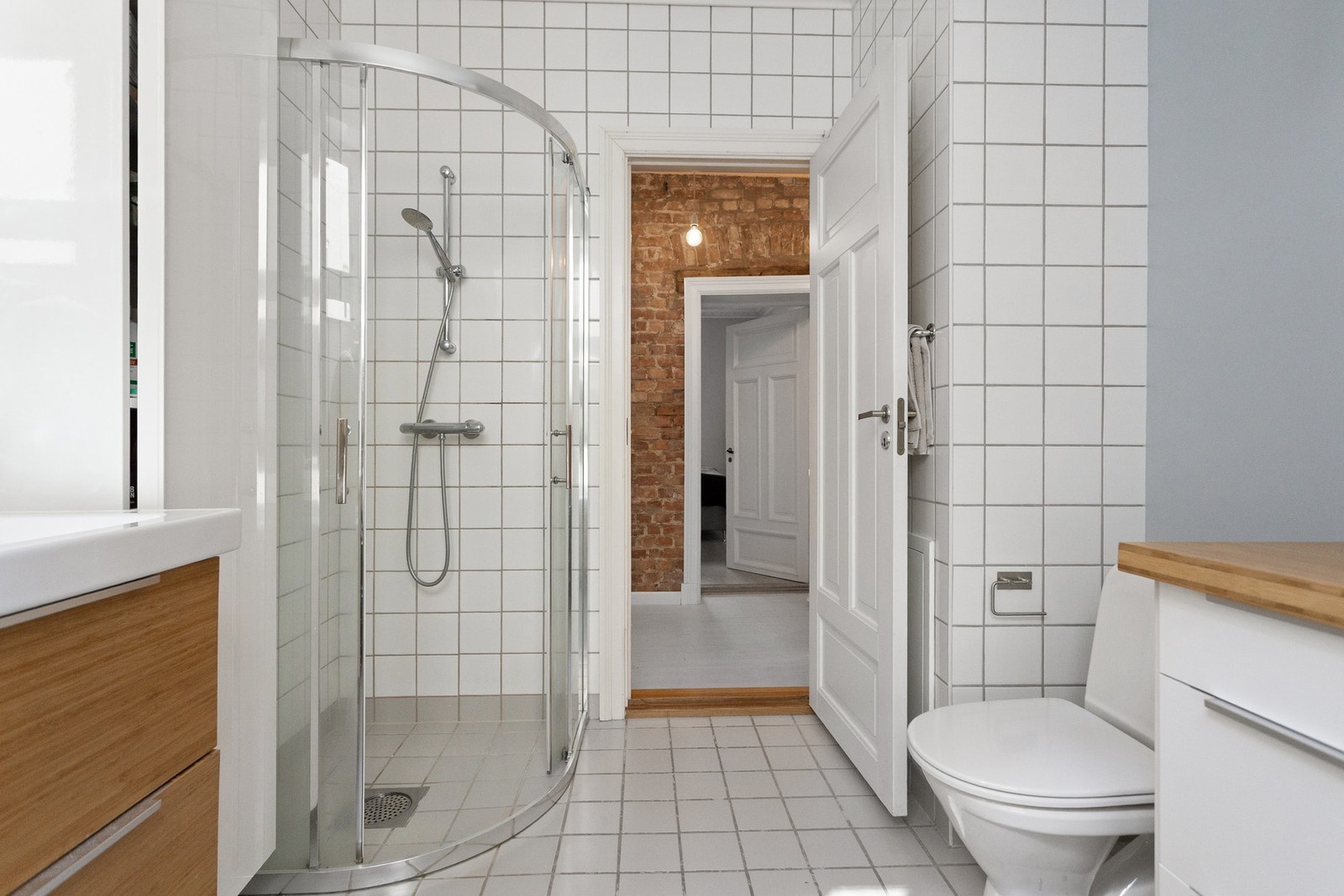 Det er selvsagt varme i gulvet. Galleribilde