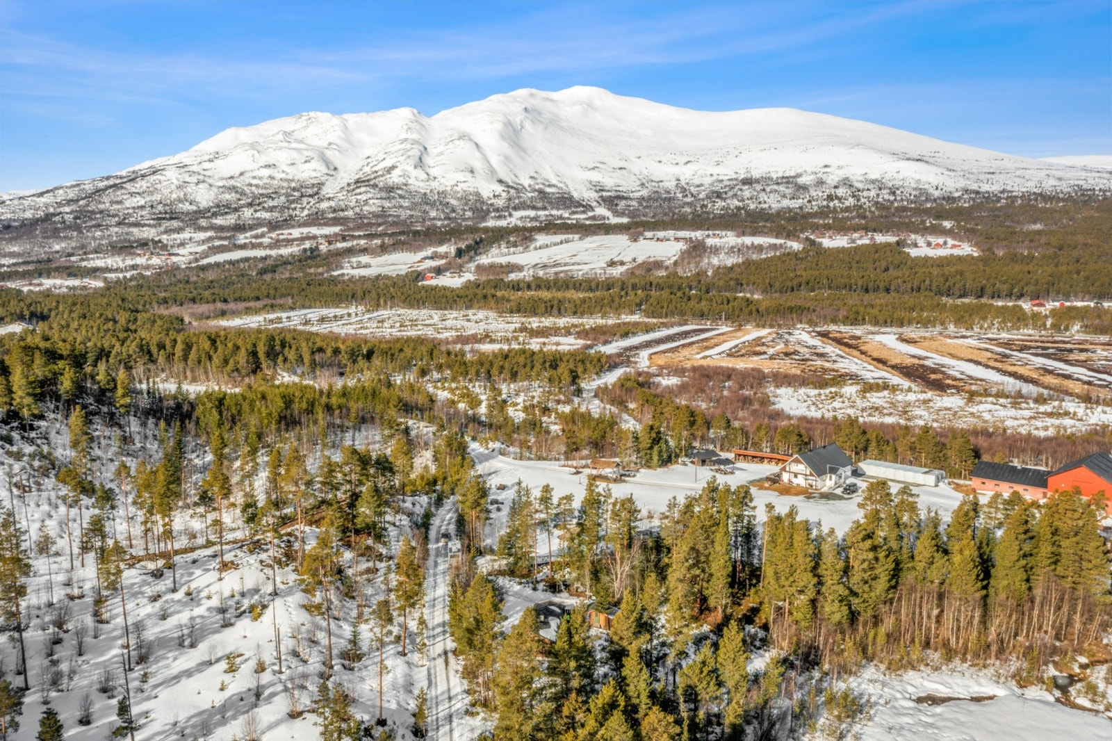 Området er fredet for ytterligere hyttebygging. Galleribilde