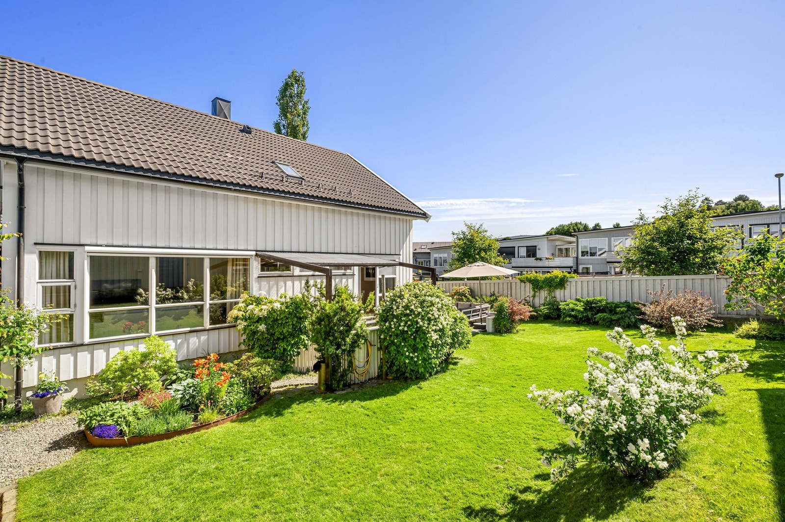 Tomten er på 590,2kvm. Galleribilde