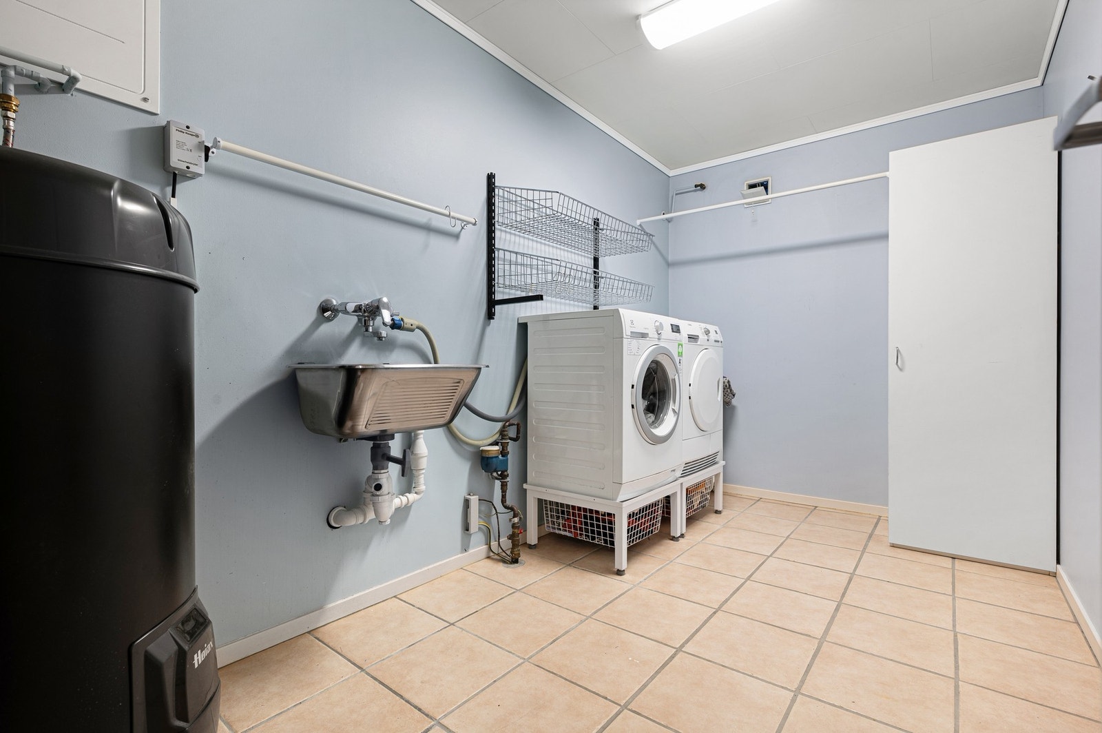 Praktisk vaskerom på 7,8 kvm. Galleribilde