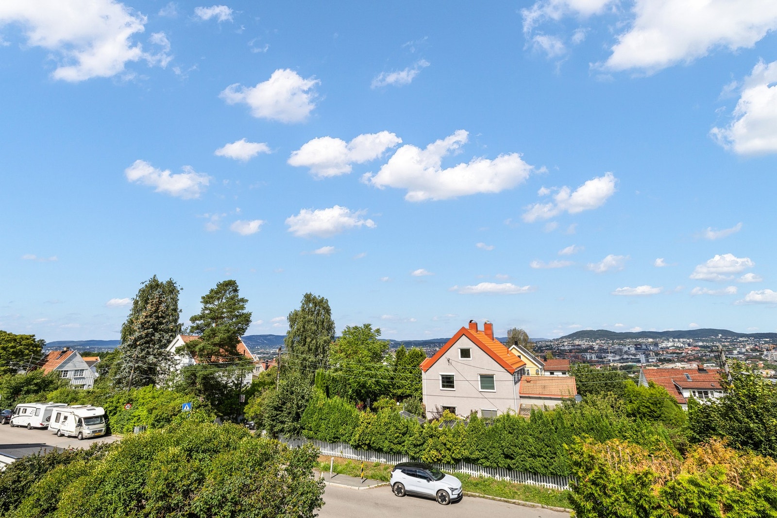 Utsikt fra veranda. Galleribilde