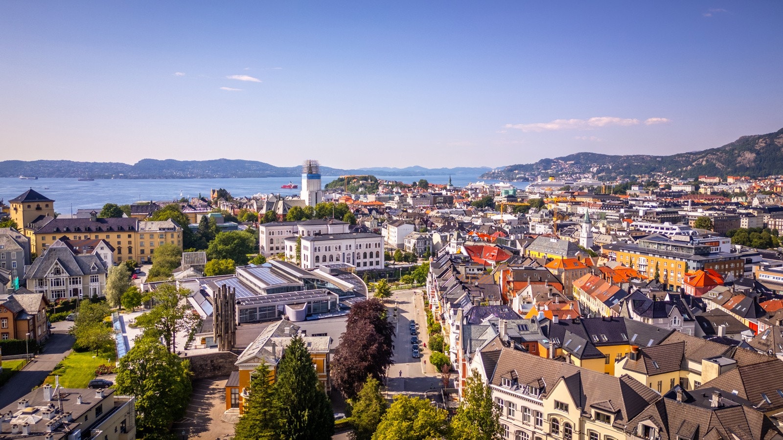 - Kort vei over til Møhlenpris med badestrand, BI og ulike kaféer - Galleribilde